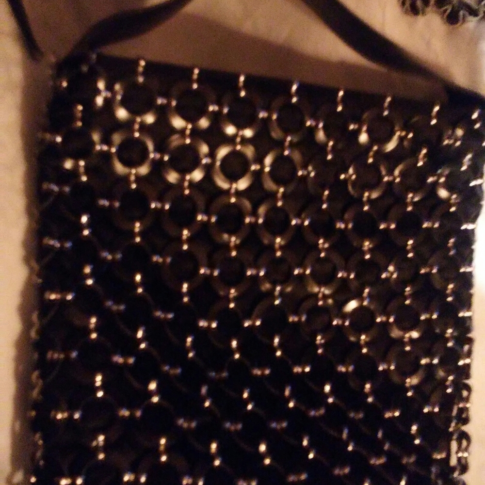 Comeco Black Studded Purse